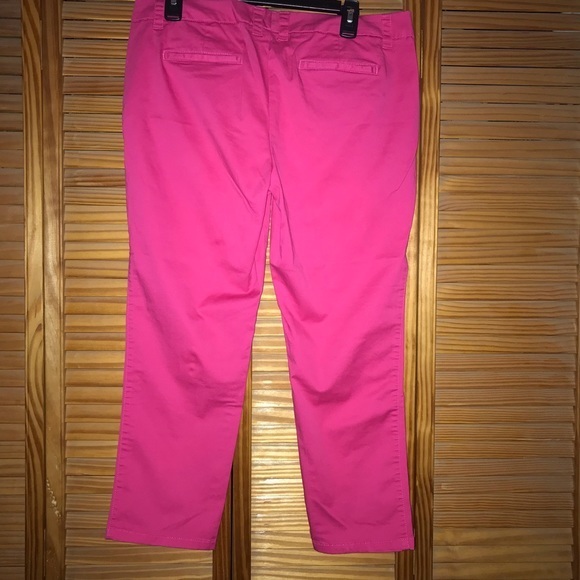 JCP Pink‎ Capri Pants Crop Pants 12 - Picture 2 of 8